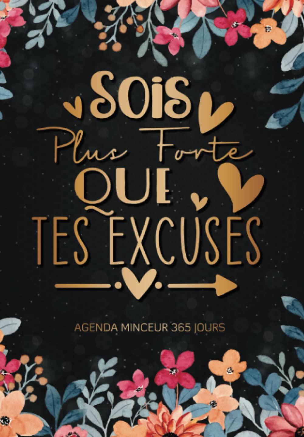 Mon Agenda Minceur 365 Jours: Joli Cahier de Rééquilibrage Alimentaire et de Suivi de Régime Journalier et d’activités Sportives- Meilleure Idée De Cadeau Pour Femme