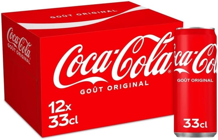COCA-COLA - Boite 12X33 Cl Sleek - Lot De 3 - Vendu Par Lot
