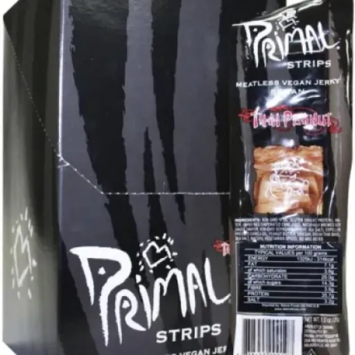 Test Primal Vegan Jerky Thai Peanut : le faux-jerky pratique mais pas parfait