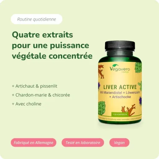 Test Vegavero Detox Foie : un combo chardon-marie / artichaut qui fait le job sans miracle