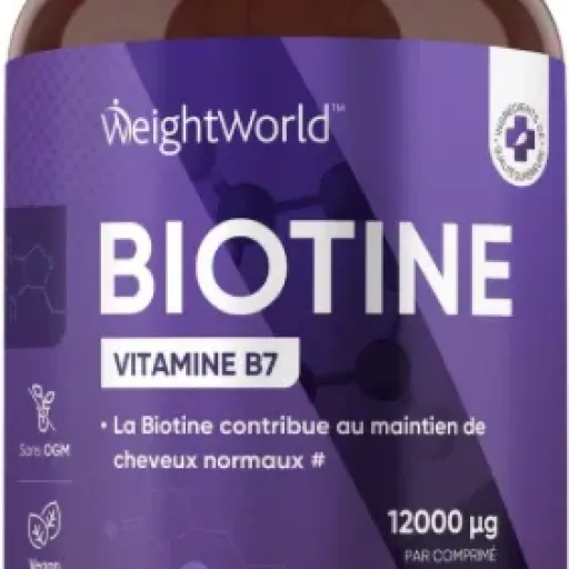 Test Biotine 12000mcg WeightWorld : un an de comprimés pour cheveux et ongles, ça vaut le coup ?