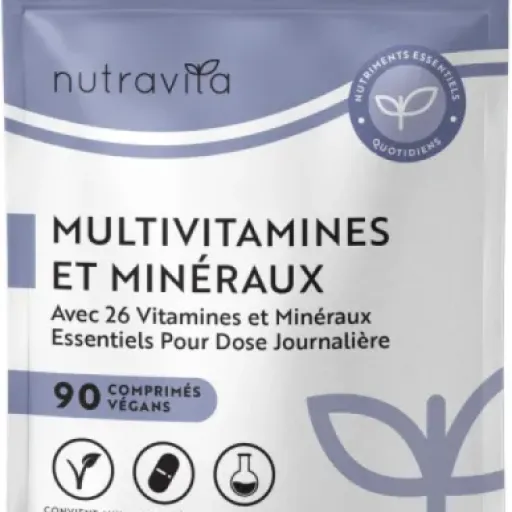 Test Nutravita Multivitamines et Minéraux : le multi vegan qui fait le job sans chichis