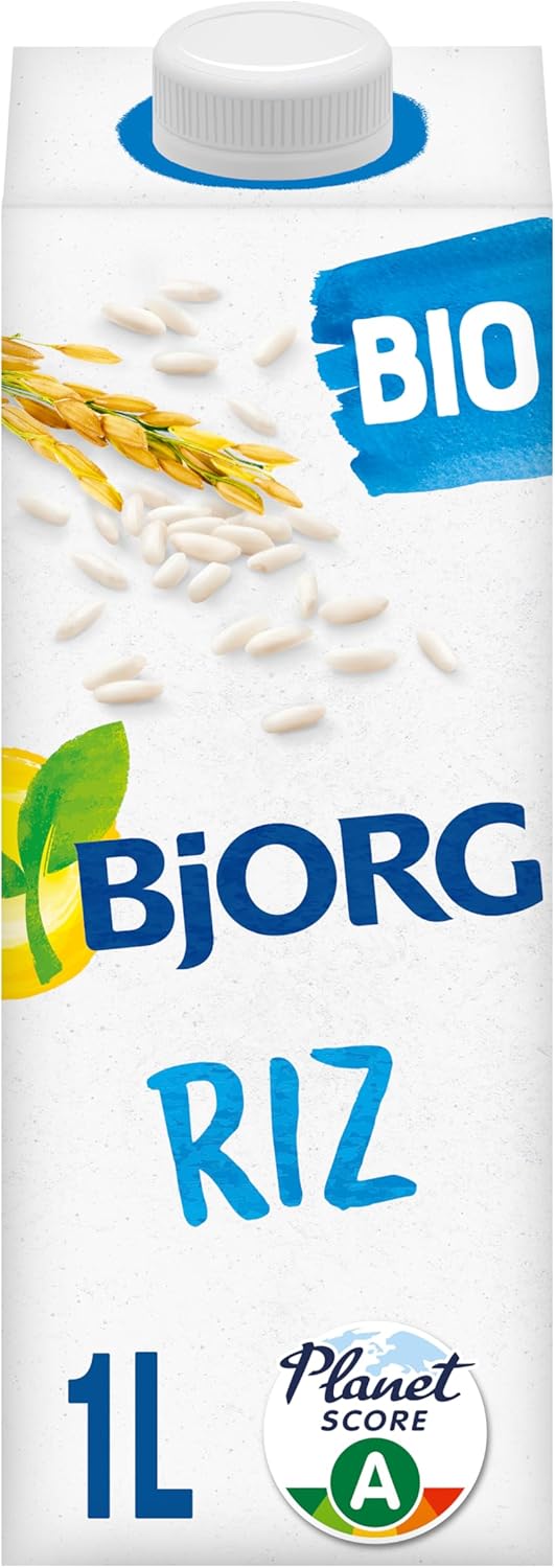 Boisson Riz Nature - Boisson Végétale Bio - Sans Sucres Ajoutés - 1L