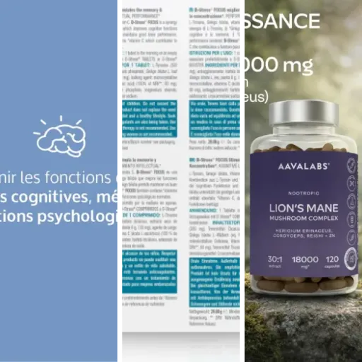 Notre sélection des 4 meilleurs vitamine pour la mémoire et concentration (juin 2026)