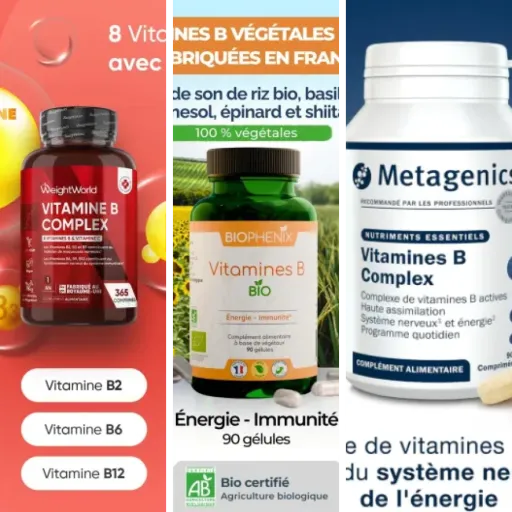 Top 4 des meilleurs vitamines B (juin 2026)