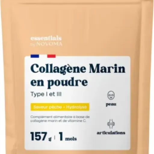 Test Collagene Marin Poudre Novoma : un collagène pêche simple, efficace… si on est régulier