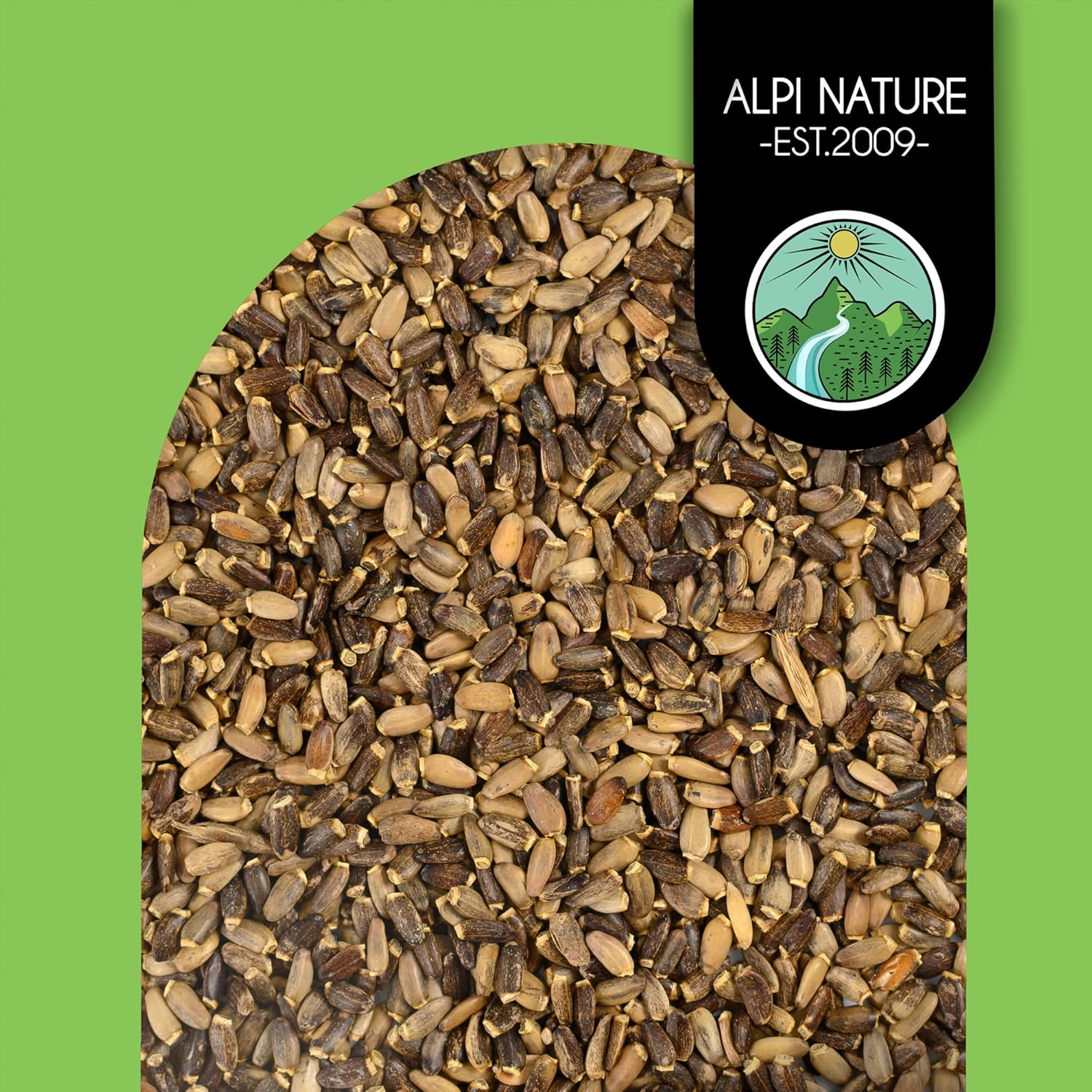 Chardon Marie Graine Entières 500g, Graines pour la Préparation de Chardon Marie Tisane 500 g (Lot de 1)