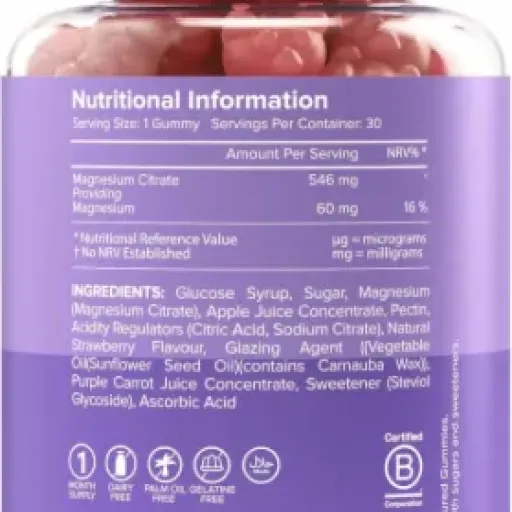 Test Novomins Magnésium Enfant Gummies : des oursons au goût fraise pour calmer un peu le jeu