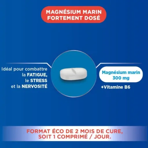 Test Magnésium 300 Marin Forté Pharma : le classique anti-fatigue qui fait le job sans chichi