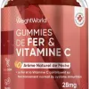 Test WeightWorld Fer Gummies & Vitamine C : le fer en mode bonbon, pratique mais pas parfait