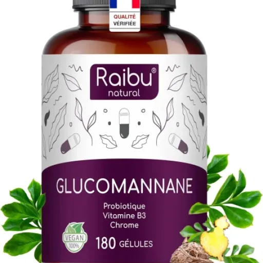 Test Glucomannane Konjac Pur RAIBU : un coupe-faim correct, mais pas une pilule miracle