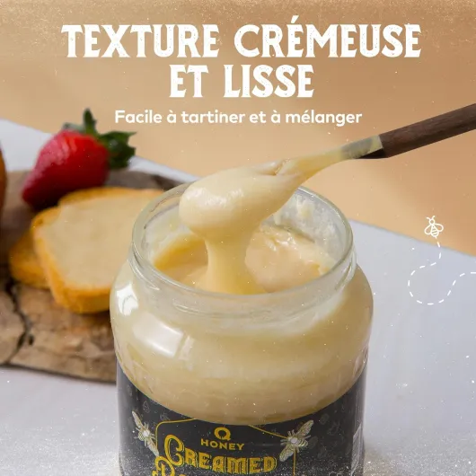 Miel de fleurs sauvages crémeux 1 kg – cru, 100% naturel - Miel crémeux de Lituanie, cru, sans additifs - Médaille d’Or London Honey Awards 2025/26, primé Paris & Bruxelles - 2 - Miel crémeux