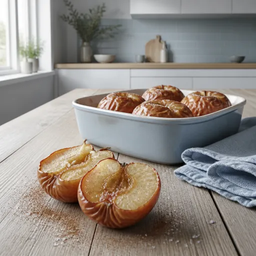 Pomme au sucre au four