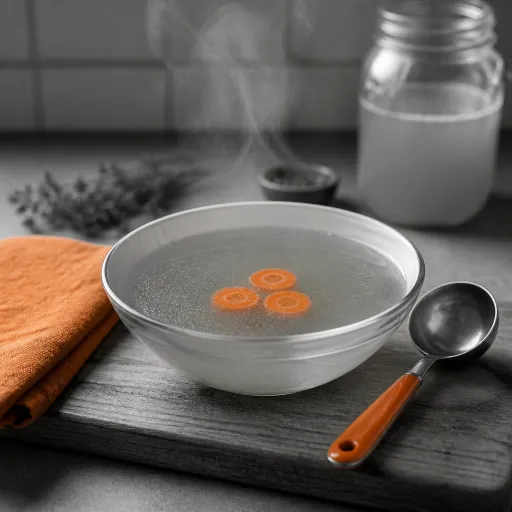 Bouillon de poulet maison