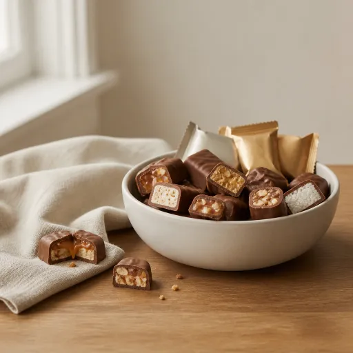 Friandises 'célébrations' (assortiment de mini mars, snickers, bounty, milky-way etc)