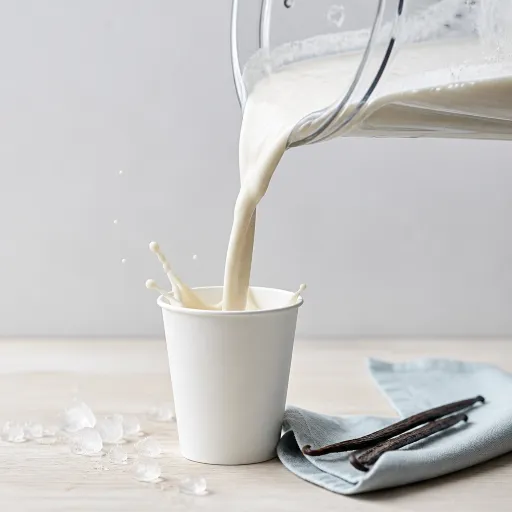 Mcdo : milkshake arome vanille
