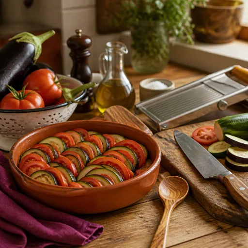 Ratatouille maison (tomates/courgettes/aubergines)