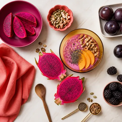 Calories du pitaya : comment le fruit dragon s’intègre dans une alimentation équilibrée