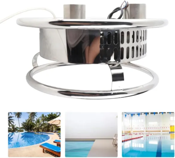 Appareil d'entraînement à la Natation à Contre-Courant G2 Filetage Femelle, Lampe 12V, Dispositif de Surf Contre-Courant pour Piscine, Entraîneur de Natation et Sortie de la Colonne Stable