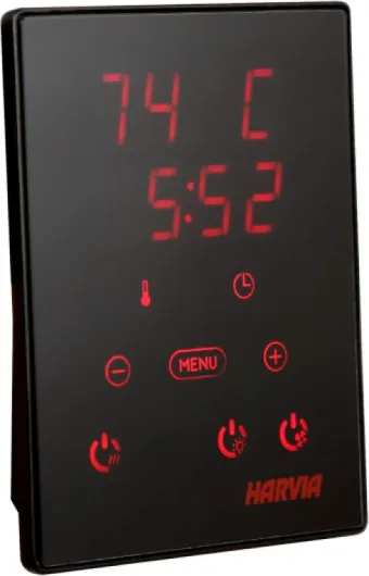 Harvia Moderna XE Poêle de Sauna avec Panneau de Commande séparé Xenio 230V/400V (4,5kW)