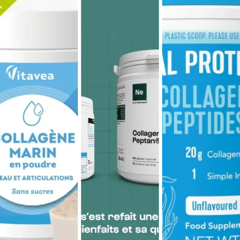 Top 3 des meilleurs collagène en poudre (2026)