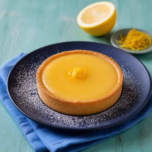 Tartelette au citron de chez Paul sans meringue