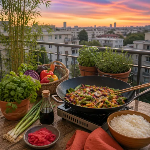 Poêlée de légumes à l'asiatique lidl