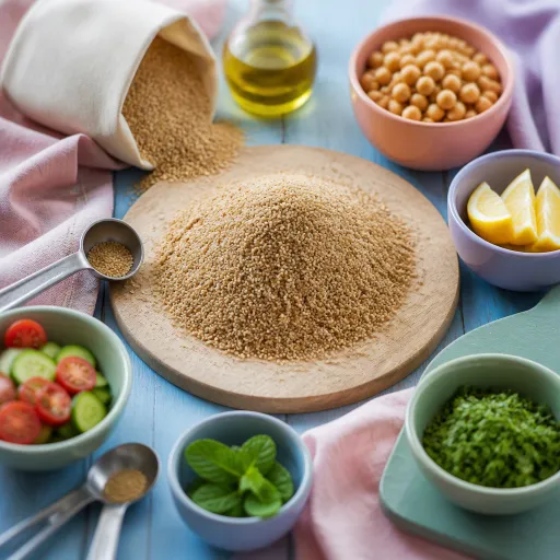 Semoule couscous complète crue