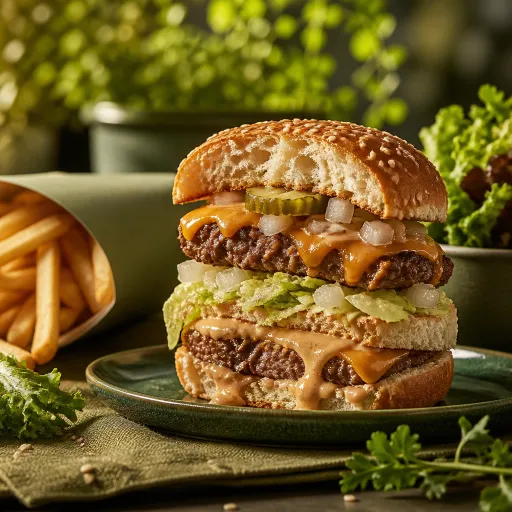 Menu big mac