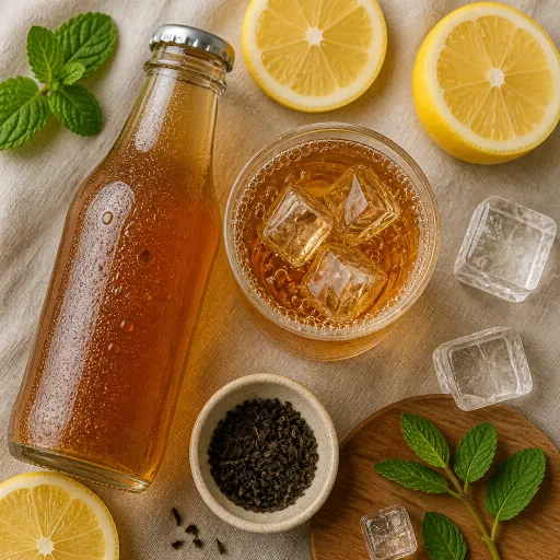 Ice tea lipton pétillant