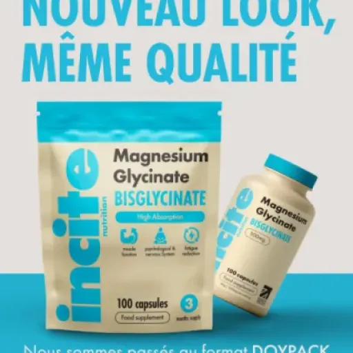 Test Magnesium bisglycinate Incite Nutrition : le magnésium qui fait le job sans prise de tête