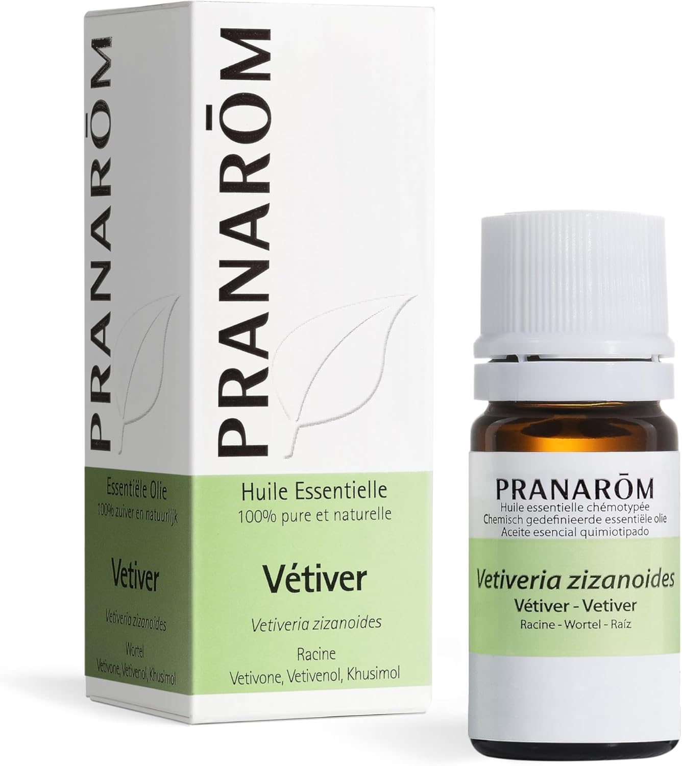 Huile Essentielle Vétiver Vetiveria zizanoides Racines HECT 5 ml