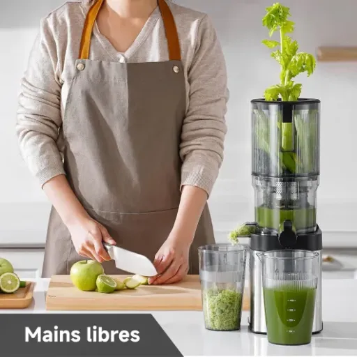 Test AMZCHEF Extracteur de Jus 136mm : le jus maison sans se prendre la tête (ou presque)