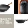 Test Wok Woll Eco Logic QXR 32 cm : gros volume, manche amovible bien pensé, mais pas donné