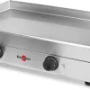 Test Krampouz Plancha Électrique SAVEUR 64 x 33 cm : la plancha costaude qui mise tout sur l’inox