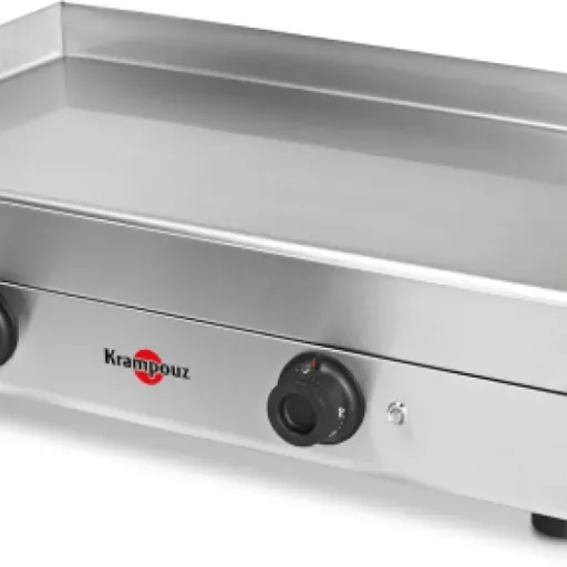 Test Krampouz Plancha Électrique SAVEUR 64 x 33 cm : la plancha costaude qui mise tout sur l’inox