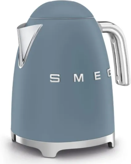 , Bouilloire Électrique KLF03SBMEU 1,7 L, Filtre Anticalcaire Lavable, Arrêt Automatique de Sécurité, Indicateur de Niveau d'Eau, Base Antidérapante, Range Cordon, Puissance 2400W, Storm Blue 1.7 Litres Storm Blue