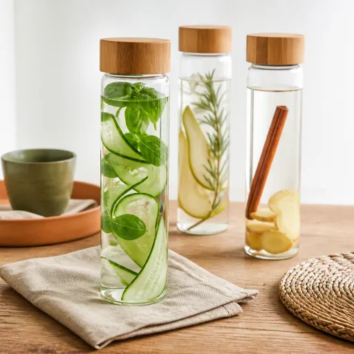 Bouteilles infuseur : l’alliée élégante d’une hydratation saine et aromatisée